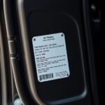 4runner door jamb information