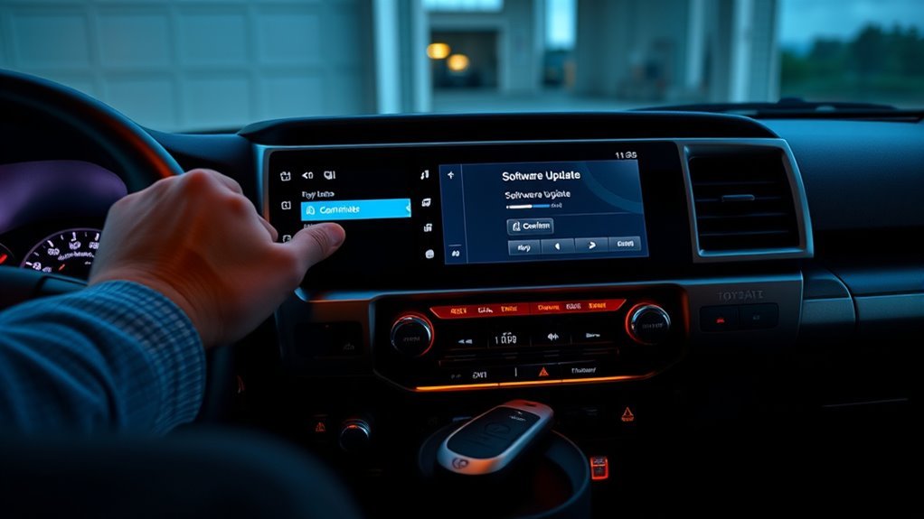 Toyota 4Runner infotainment software update checklist