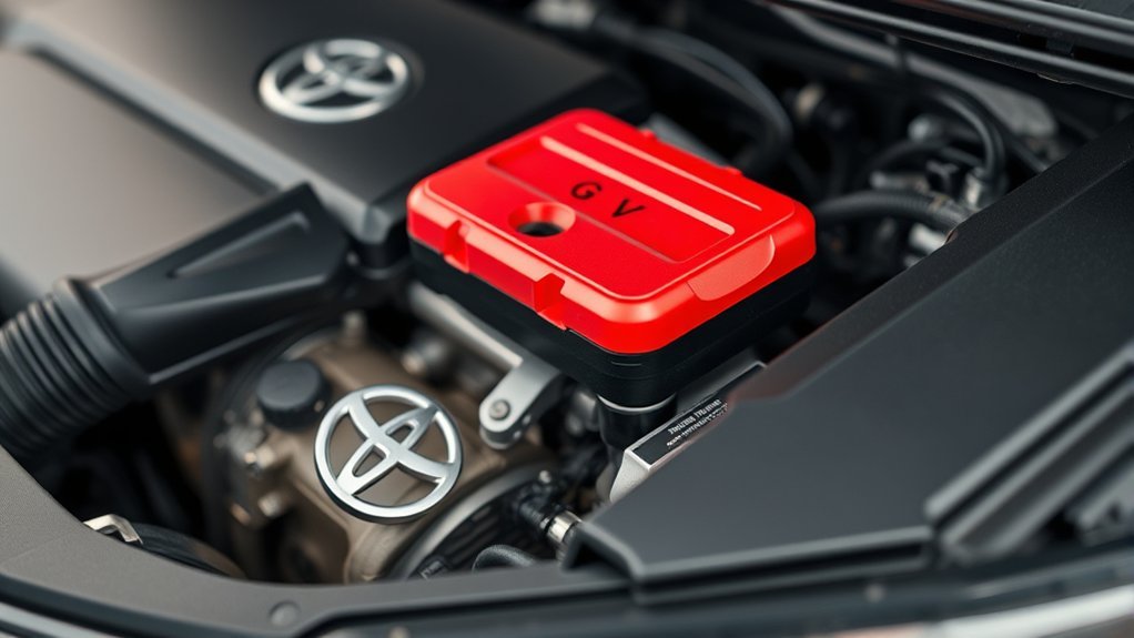 access toyota camry s jump terminal