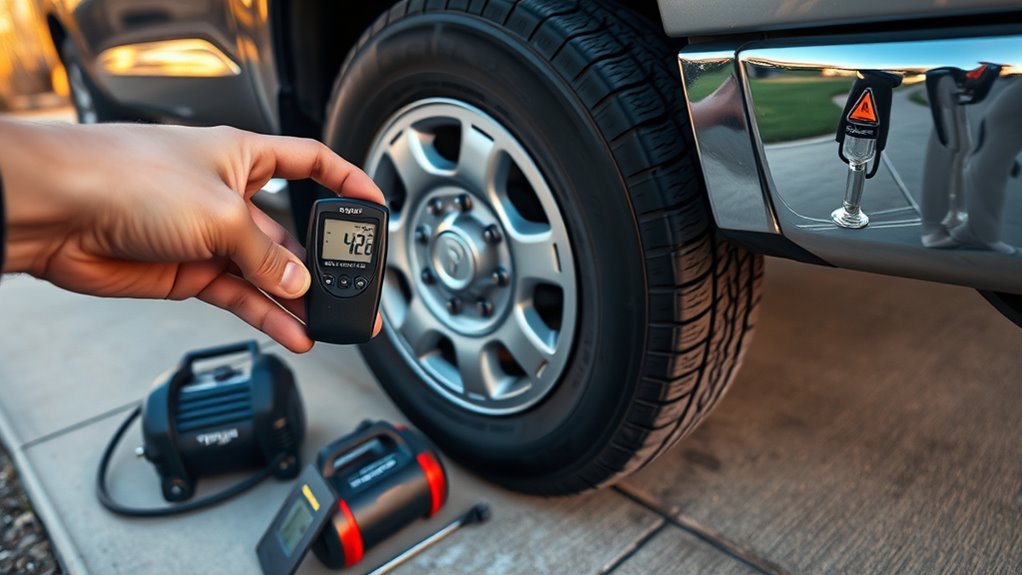 accurate tire pressure maintenance