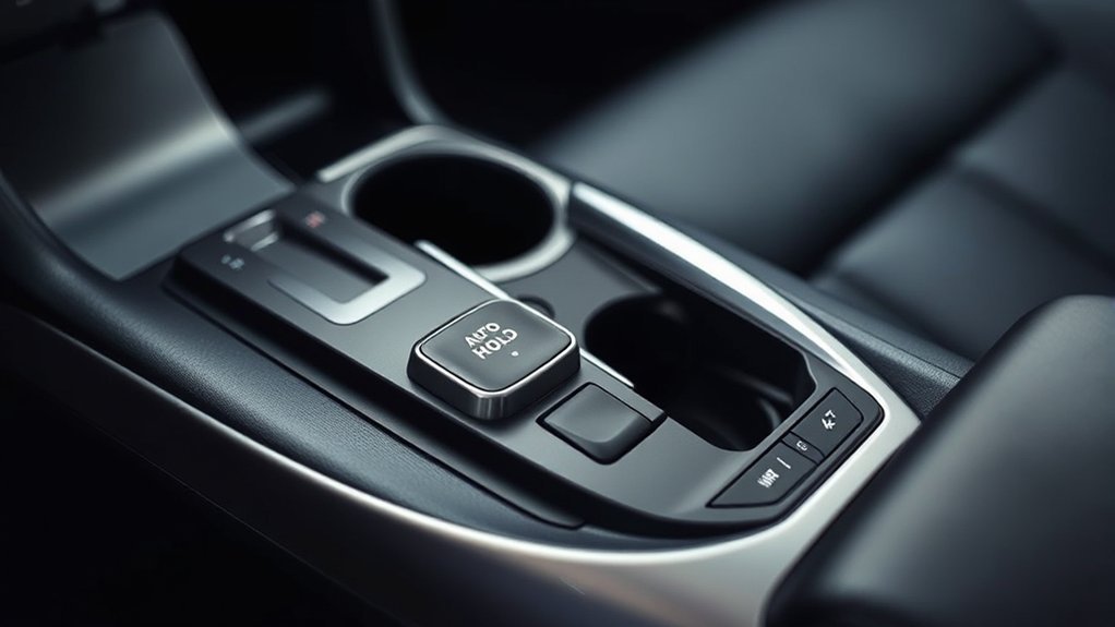 activate auto hold feature