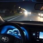 activate rav4 automatic high beams