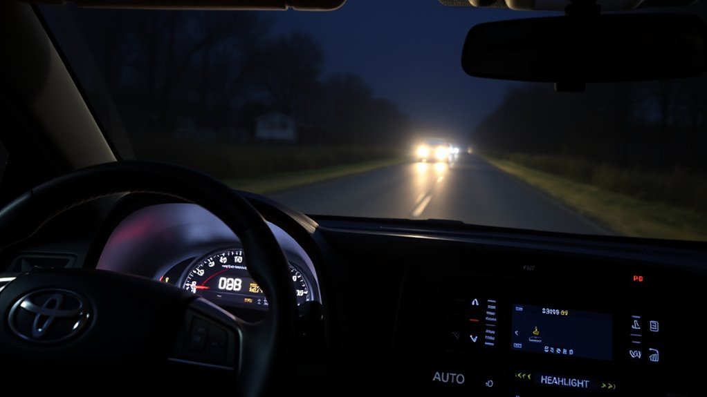 activate rav4 high beams