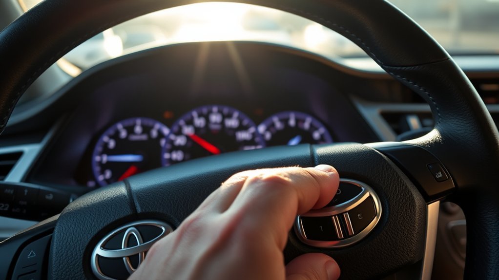 activating toyota camry cruise