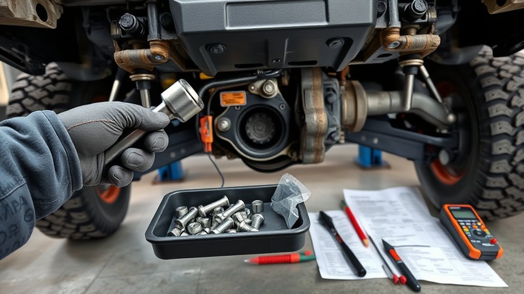 actuator replacement step checklist