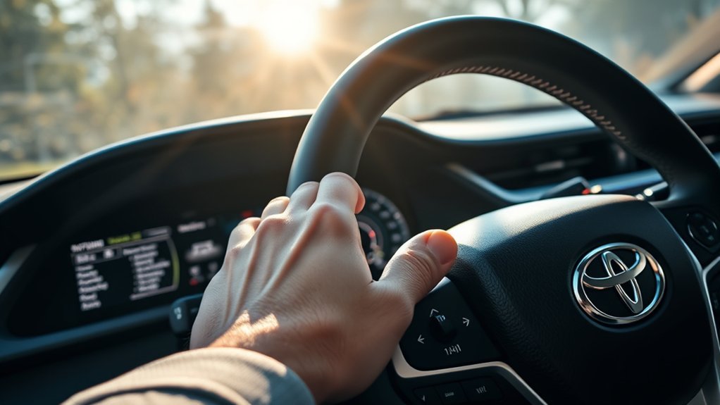 adjust camry cruise distance