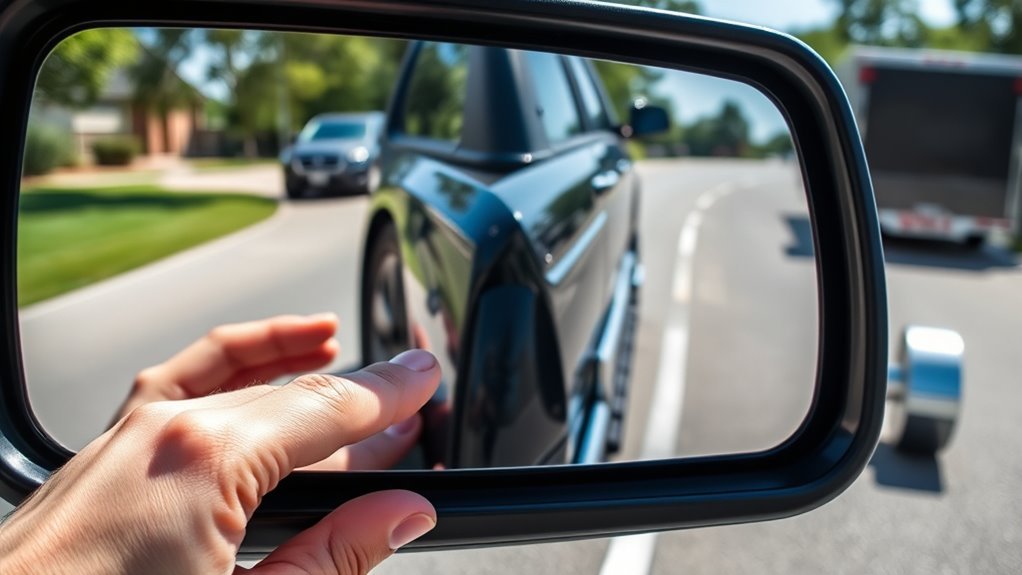 adjust convex lens downward