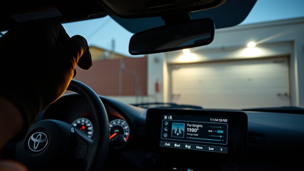 adjust fog and driving lights