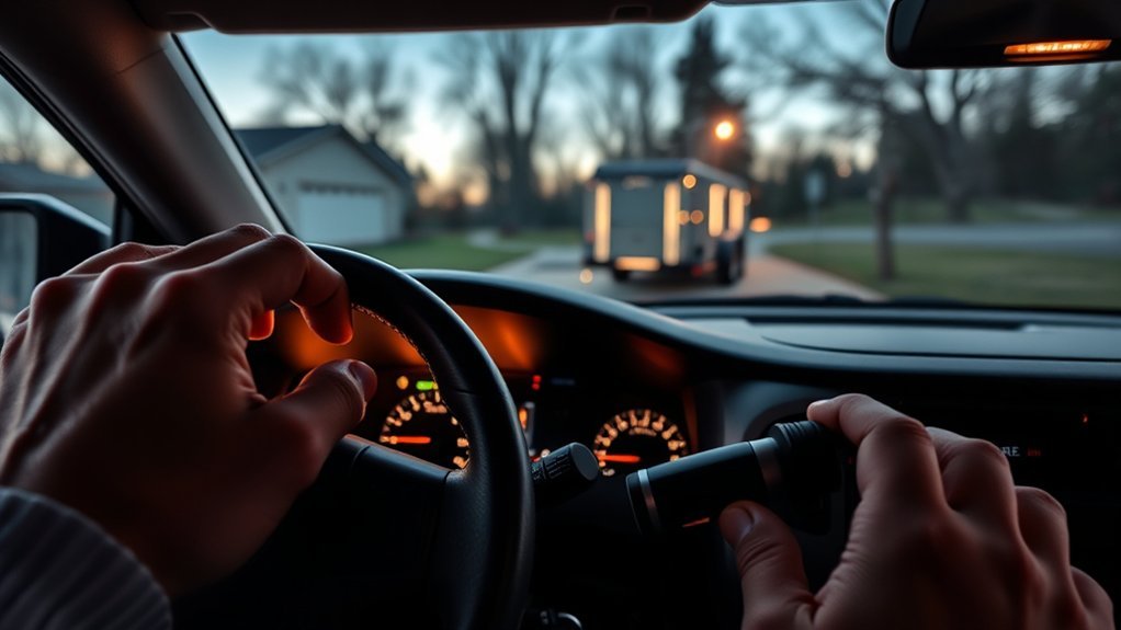 adjust gain for towing