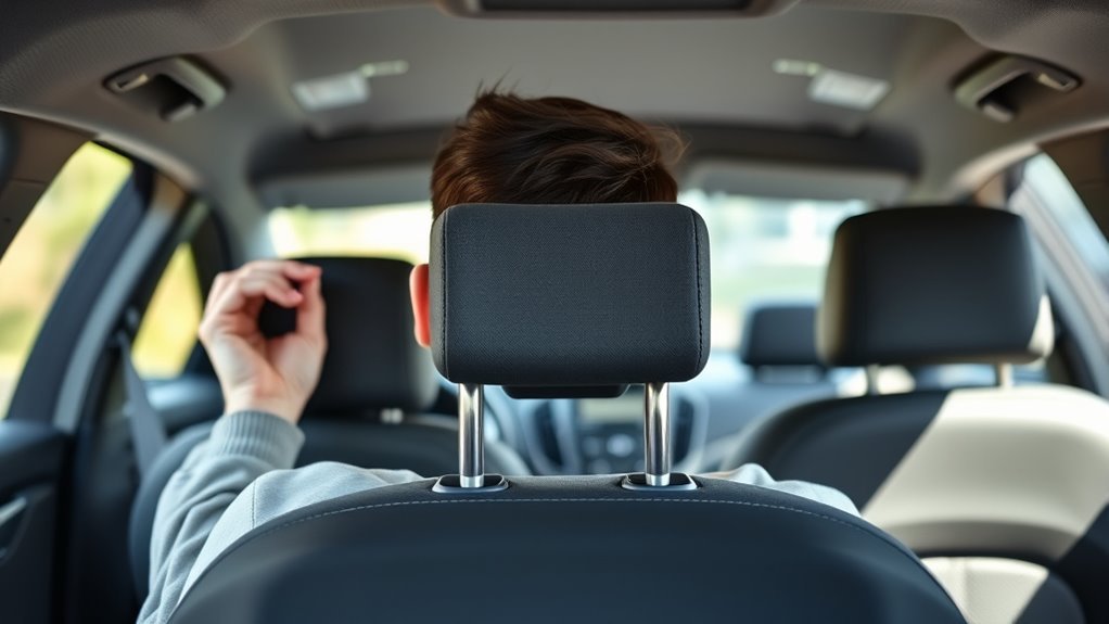 adjust headrest for safety