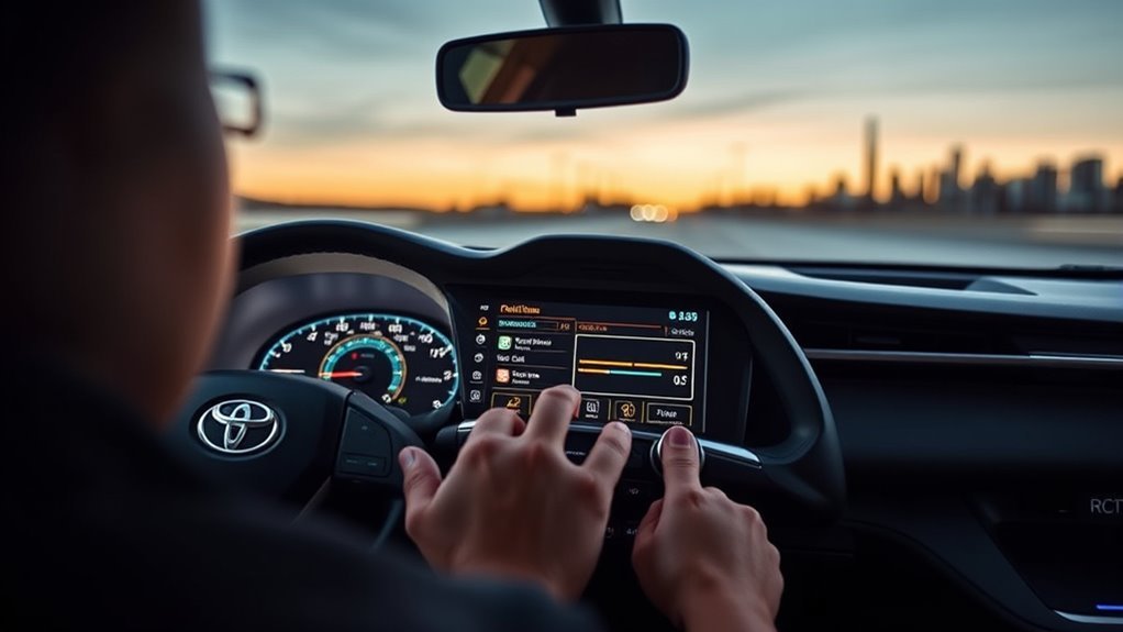 adjust rav4 safety settings