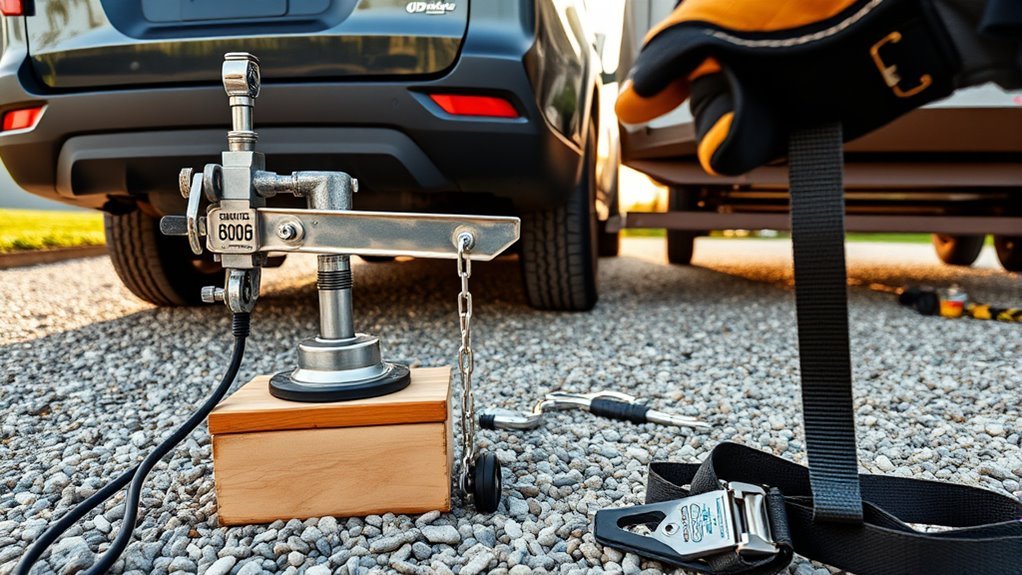 adjust suv trailer weight