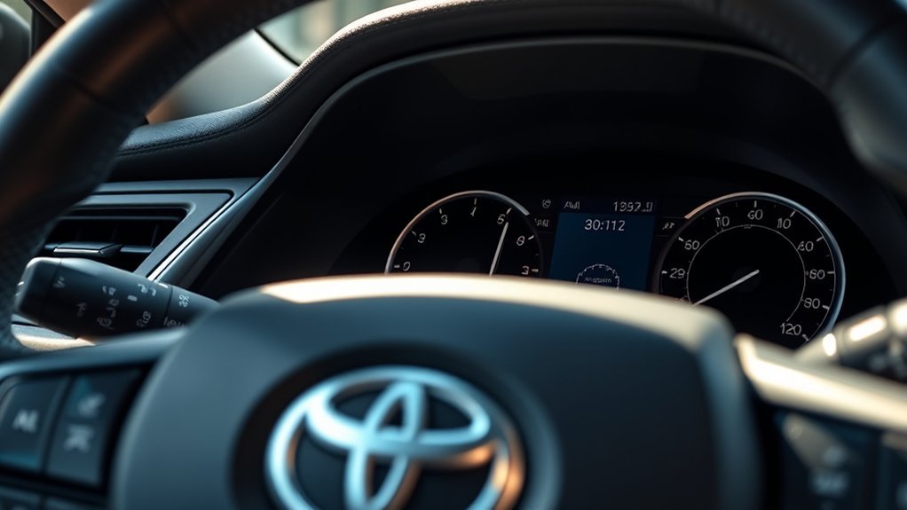 adjust toyota camry clock