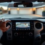 adjust tundra backup camera