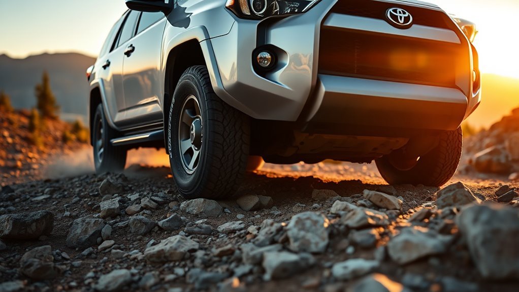 2025 Toyota 4Runner full-time 4WD modes for road and trail driving