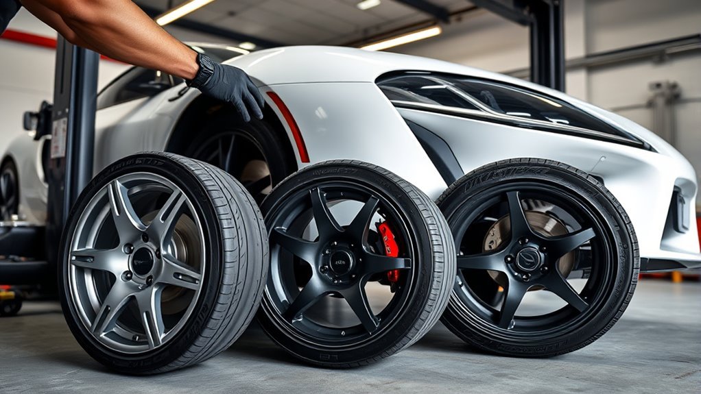 aftermarket wheel size selection