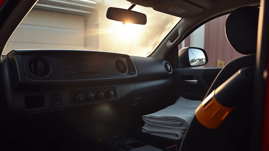 air out ac before cleaning