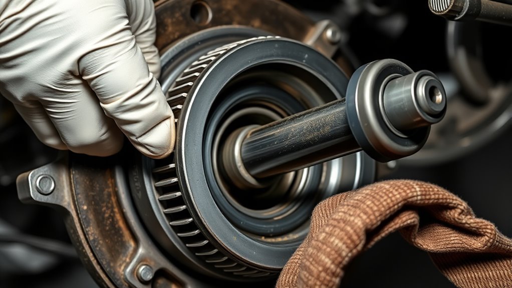 align lubricate seat secure