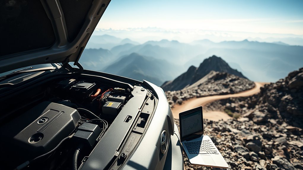 Toyota 4Runner ECU and sensor diagnostics for high-altitude driving