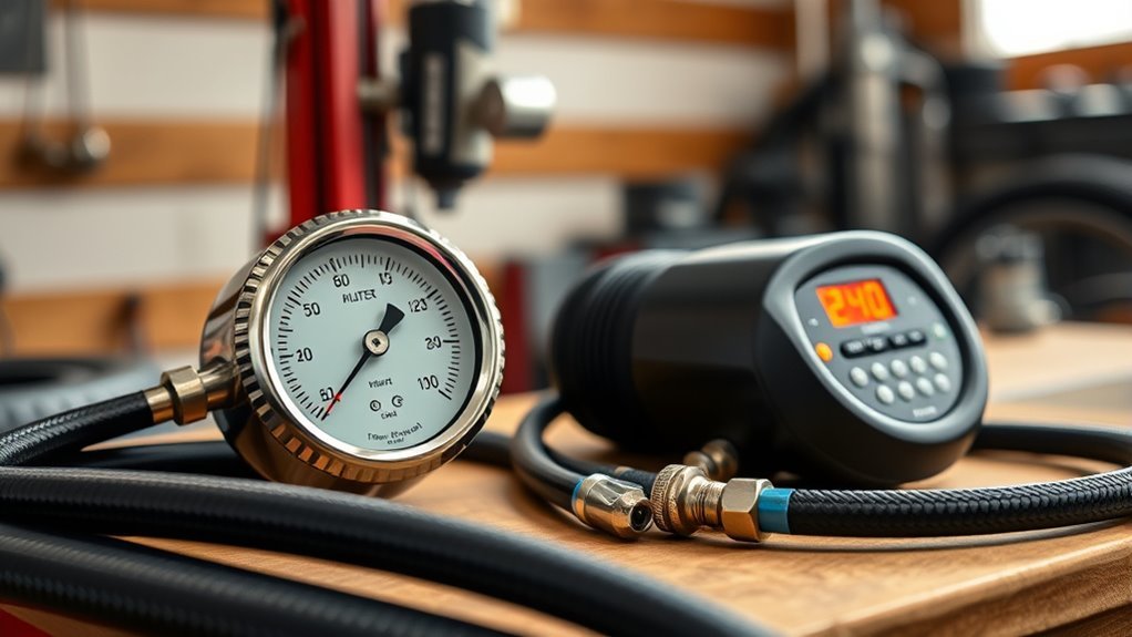 analog vs digital tire inflators