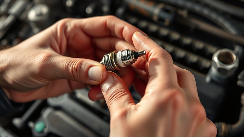 assess spark plugs regularly