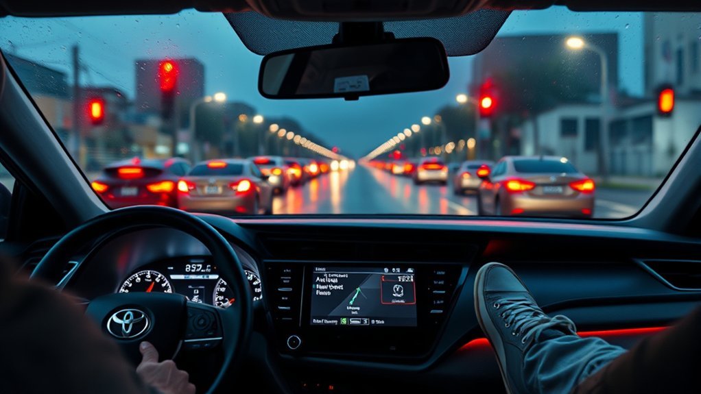 auto hold for traffic