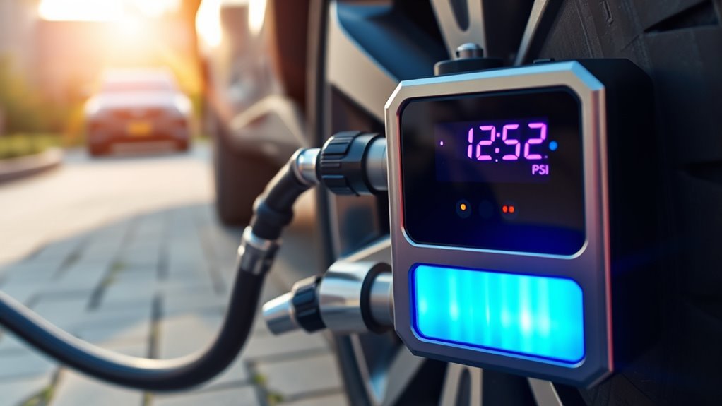 automatic tire pressure inflator