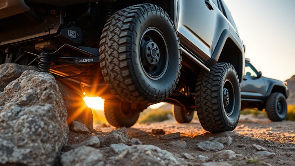 4Runner KDSS vs SDM comparison showing automatic hydraulic sway bar control versus manual button disconnect