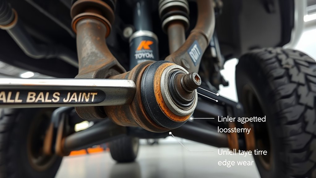 ball joint wear symptoms