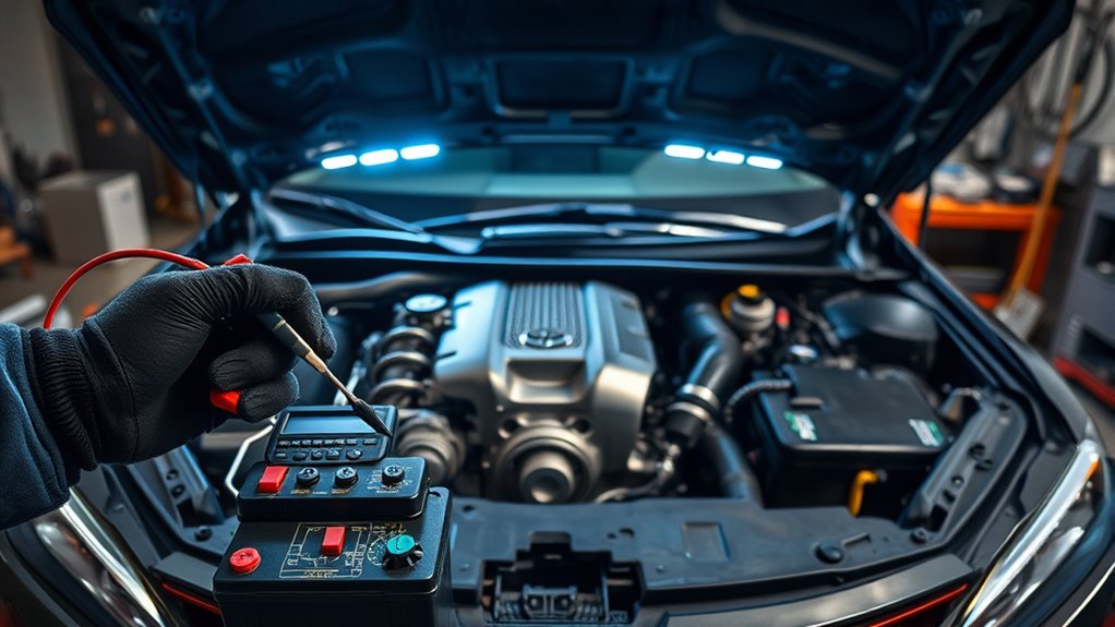 battery and sensor diagnostics