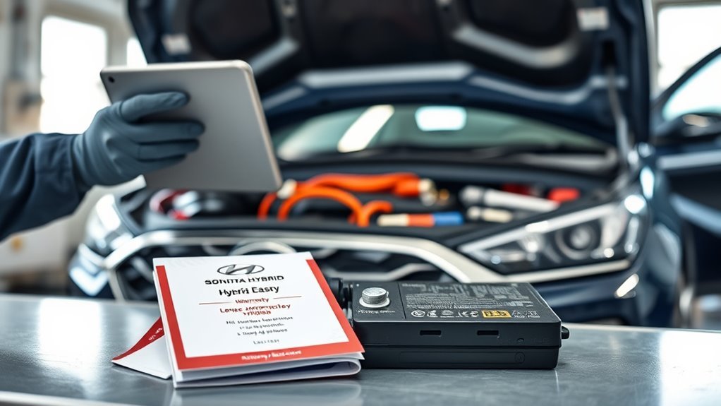 Sonata Hybrid battery capacity warranty and dealer diagnostic process