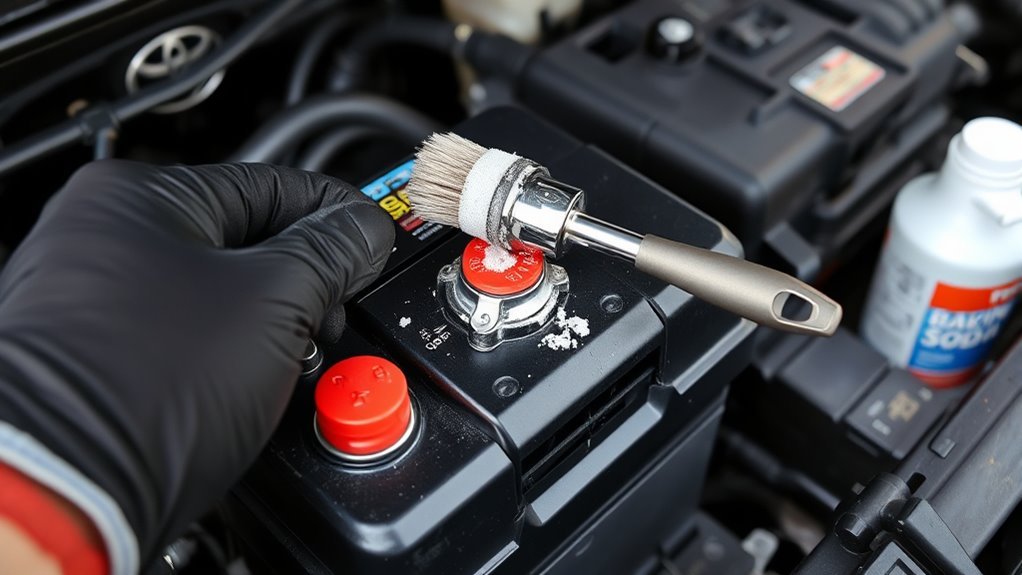 battery terminal cleaning instructions