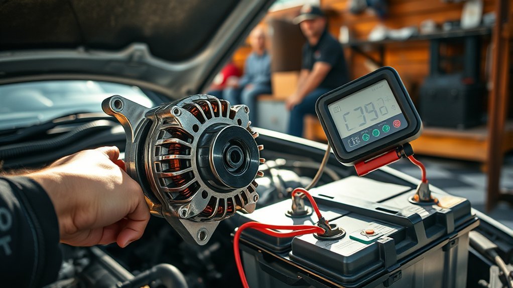 battery vs alternator symptoms