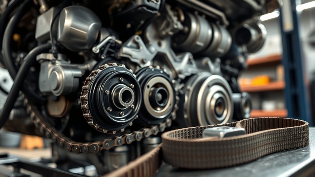 belt to chain transition