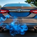 blue smoke exhaust issues