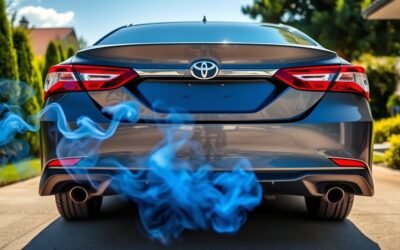 blue smoke exhaust issues