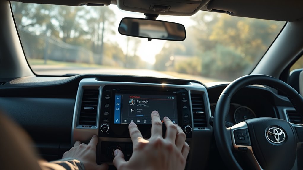 bluetooth pairing toyota 4runner