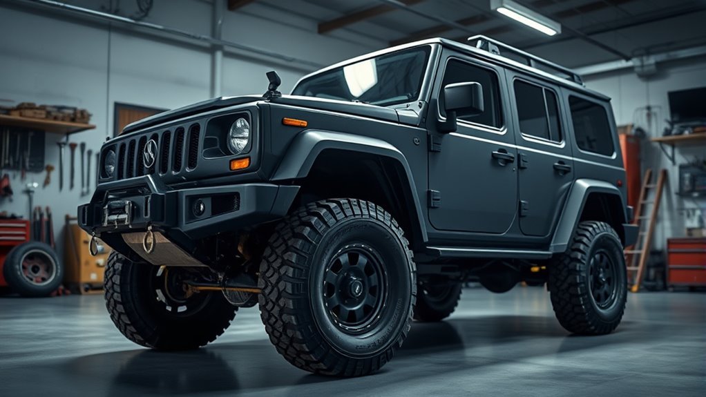 body on frame suv design