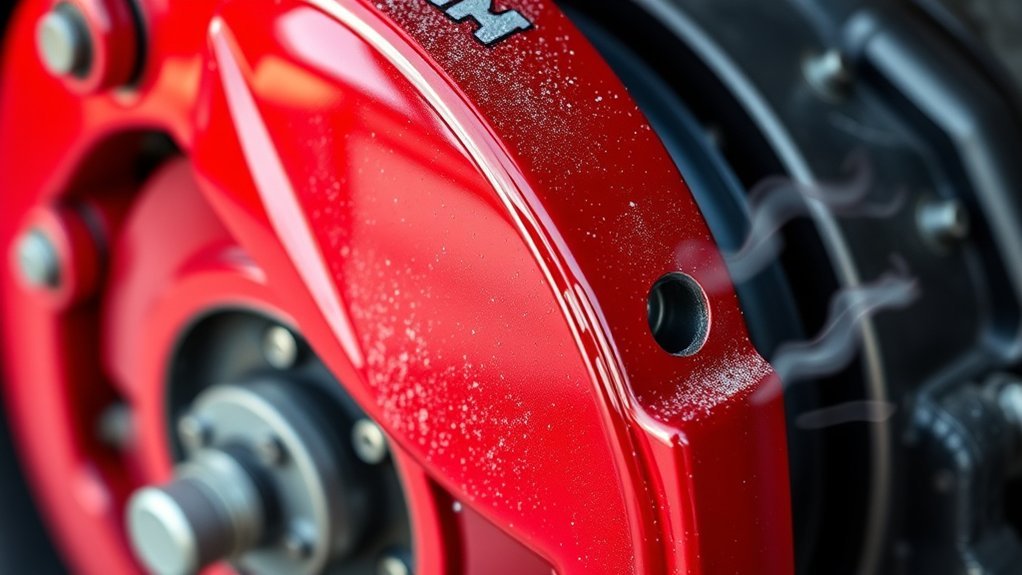 brake caliper sticking causes
