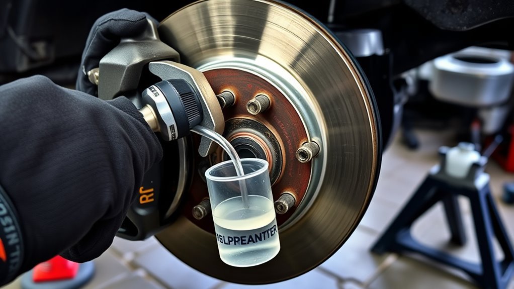 brake fluid bleeding procedure