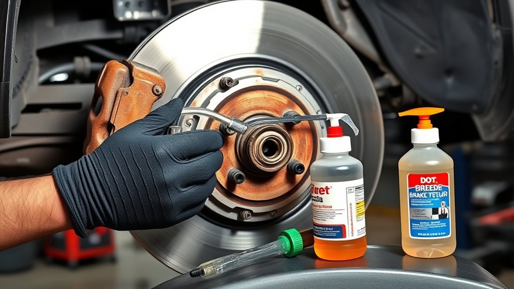 brake fluid maintenance procedures
