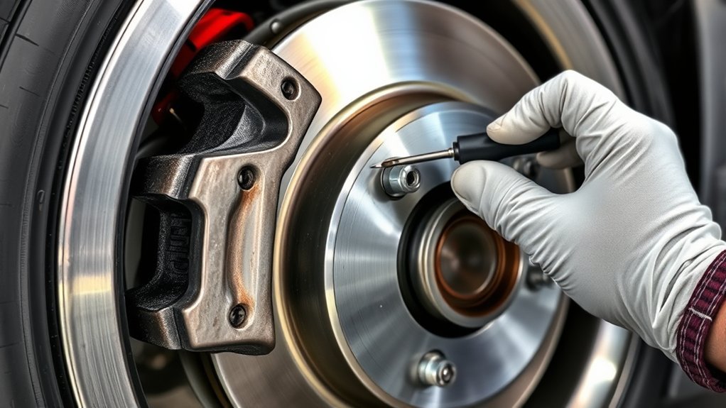 brake maintenance for quiet operation