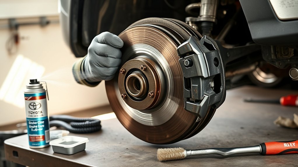 brake maintenance noise reduction