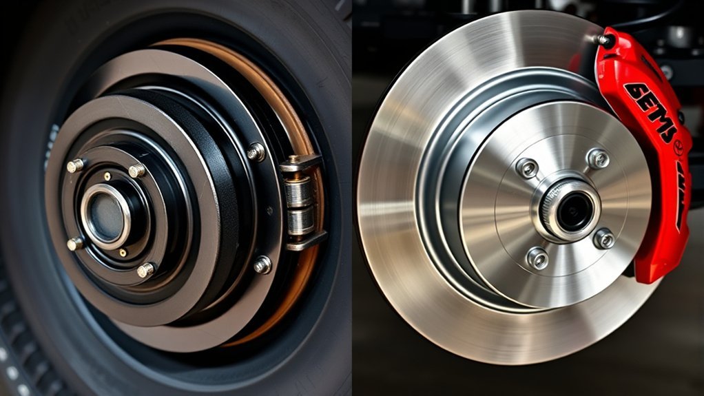 brakes comparison drum vs disc