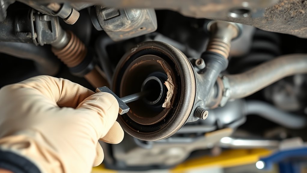 Deciding between bushing and control arm replacement
