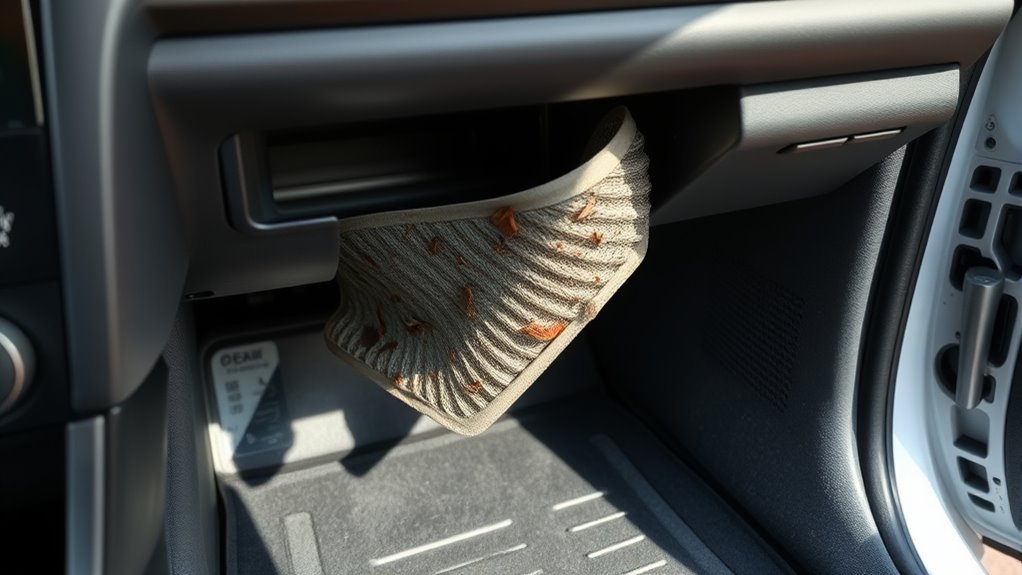 cabin filter odor causes