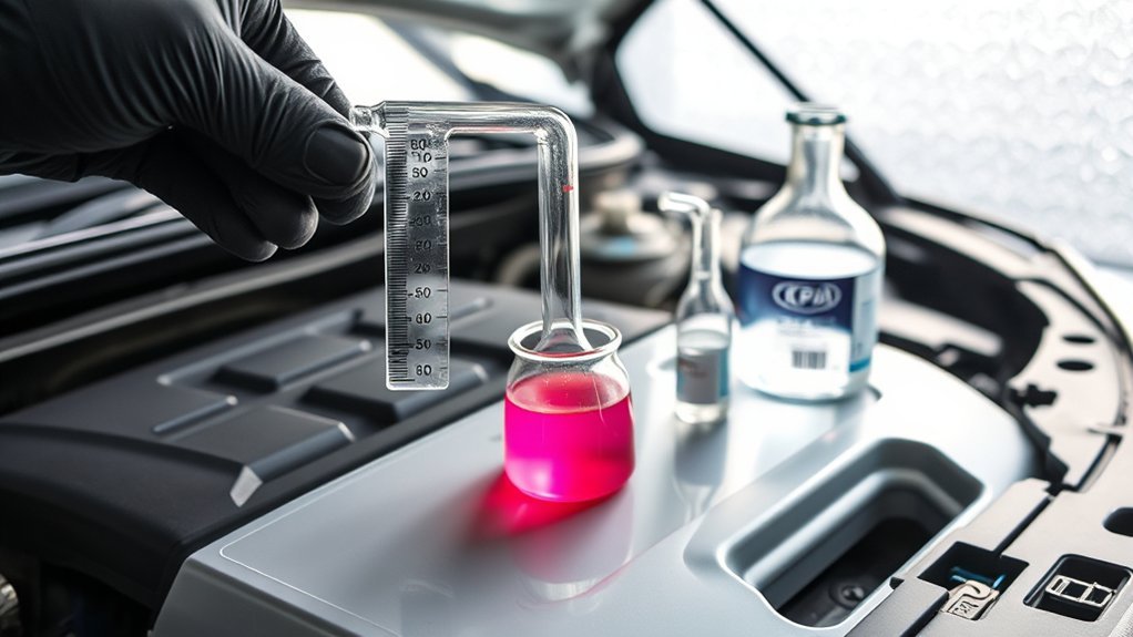 calculate optimal coolant mixture