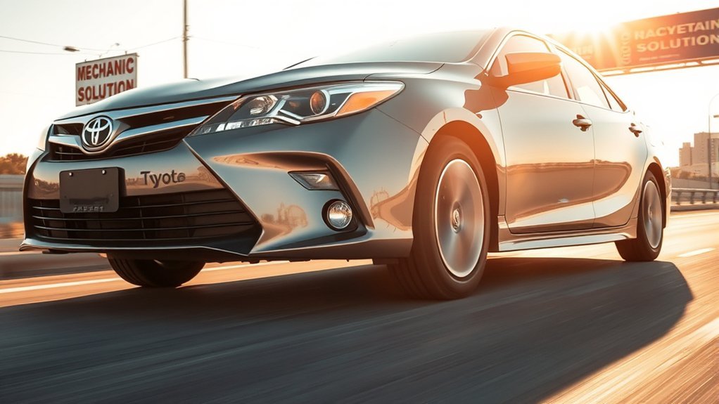 camry acceleration shudder fix