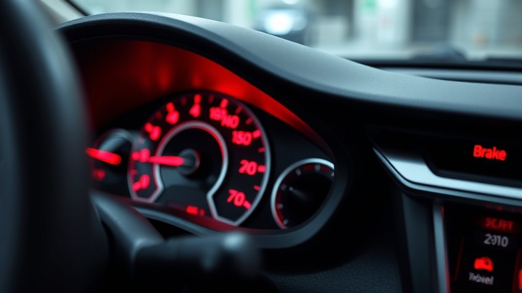 camry brake warning solutions