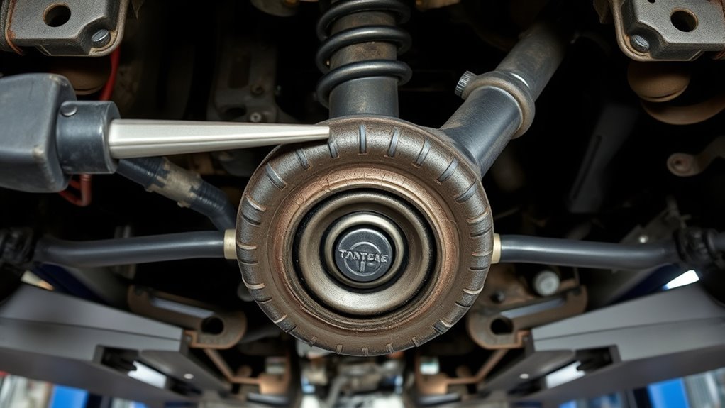 camry control arm bushing wear